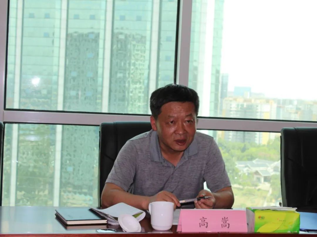 云南省水利厅副厅长高嵩一行到中国安能云南区域总部筹建组调研