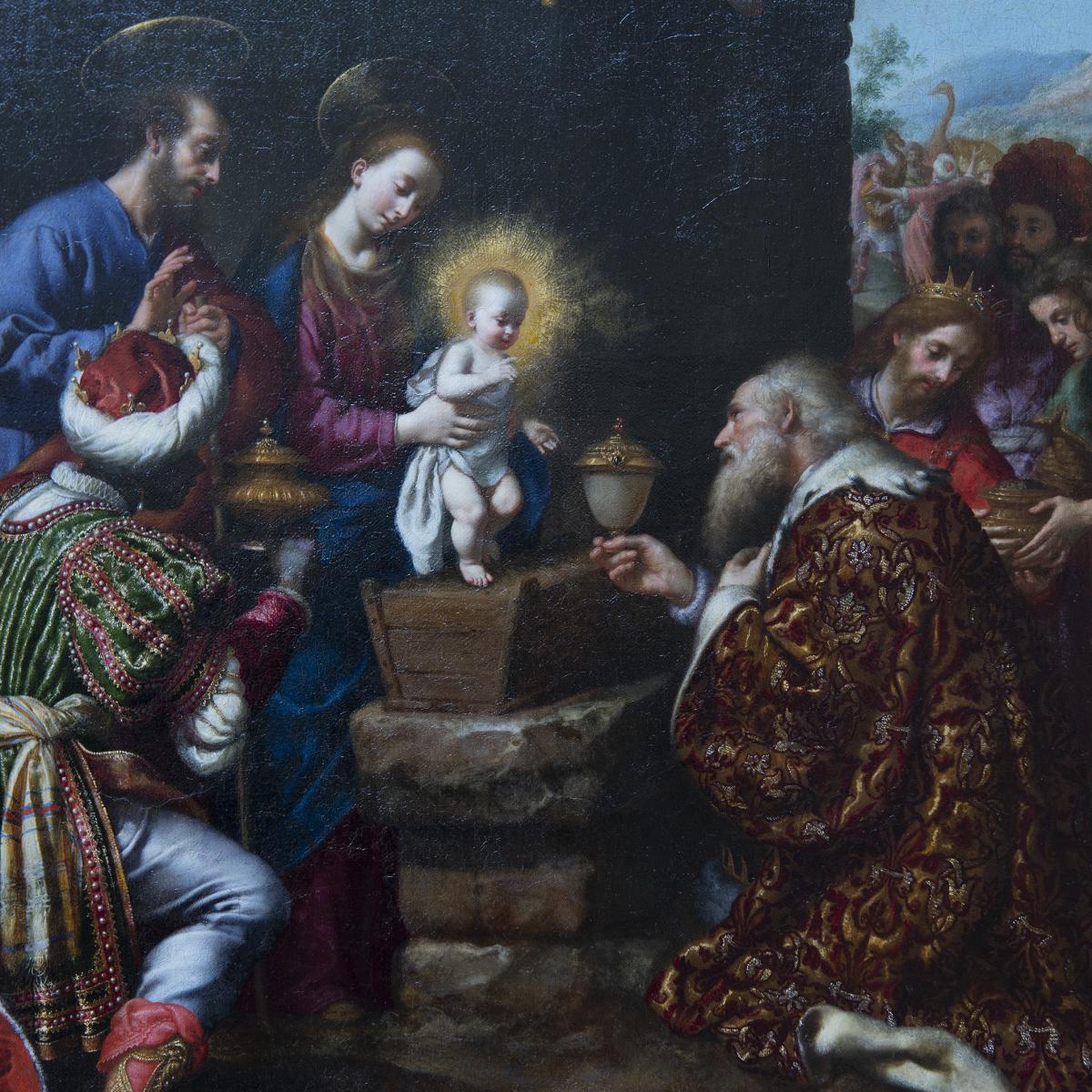 卡洛·多尔奇《博士来拜》(the adoration of the magi)c.