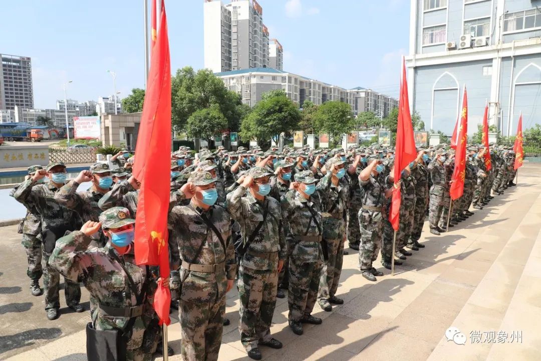 据了解,民兵点验是民兵预备役建设的重要组成部分.