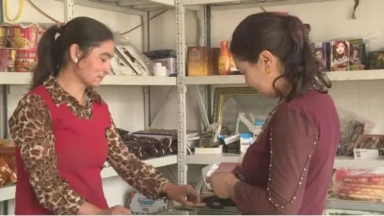 皮山县便民超市给村民带来便利