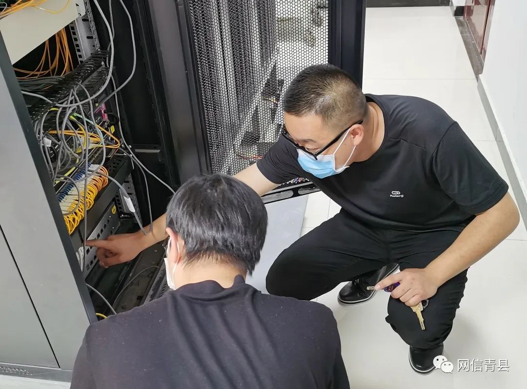 【网信动态】青县县委网信办开展网络安全保障巡检工作