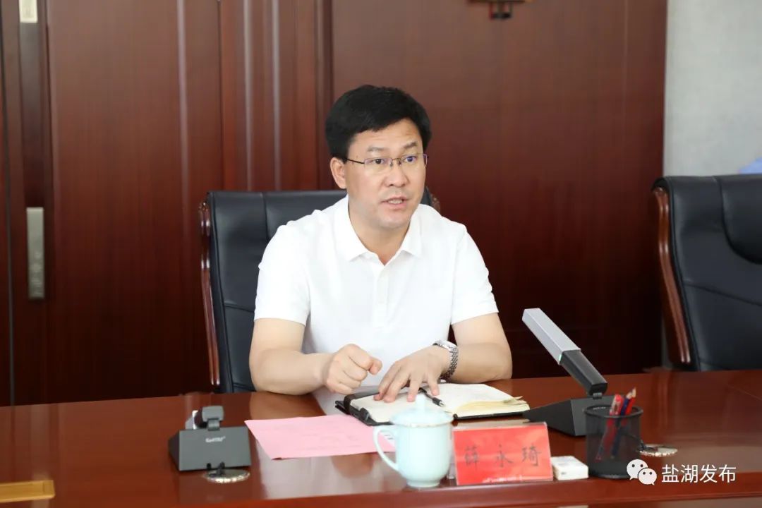 民生银行运城分行行长王沛兵,盐湖高新区党工委书记,管委会主任雷刚