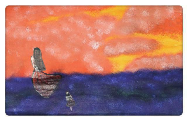 重庆城口大山里 15岁聋哑女孩用画笔追梦