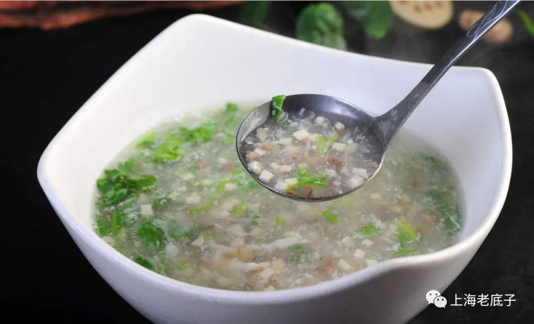 50多年前一角钱一碗的猪油渣汤