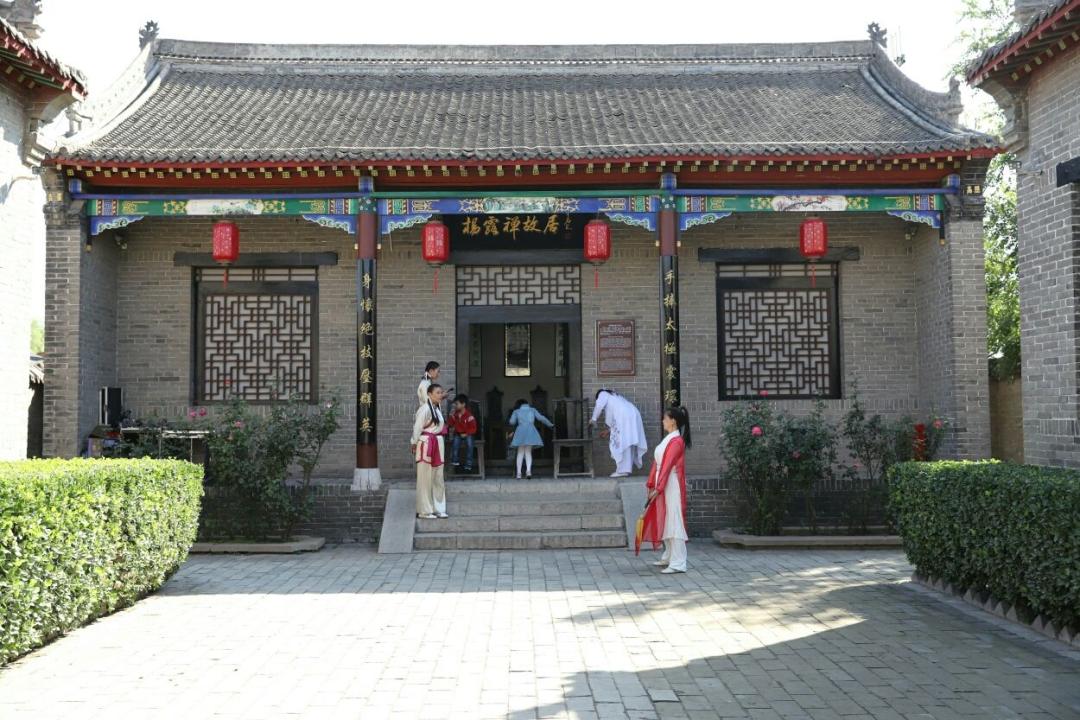 为弘扬太极文化,邯郸市永年区为杨露禅打造了一个新的故居可以确认