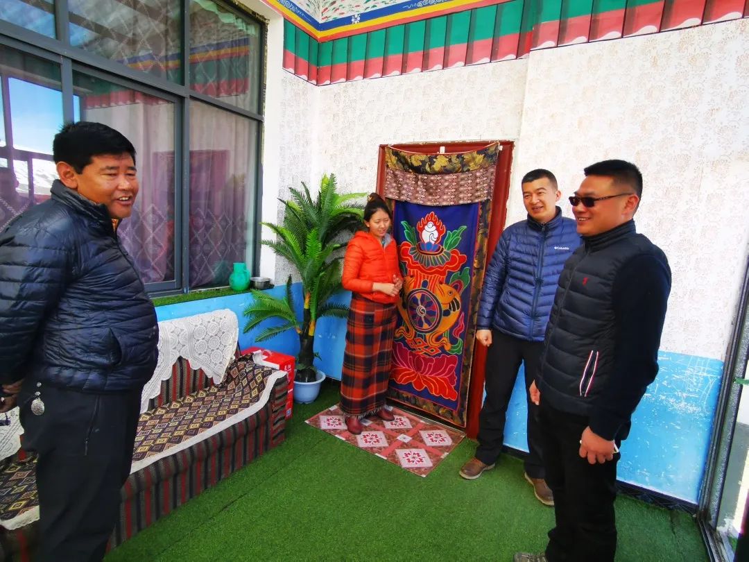 上海援藏萨迦小组赴那曲嘉黎县考察援藏工作