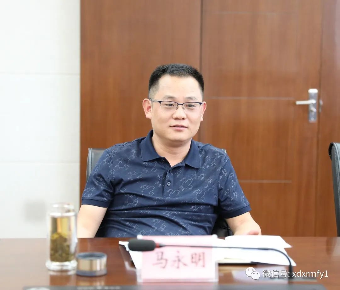 最后,马永明局长表示,此次交流学习不仅增进了三家兄弟法院的感情和