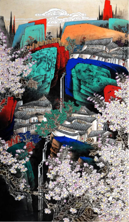 艺术人物著名画家宋兆钦作品赏析