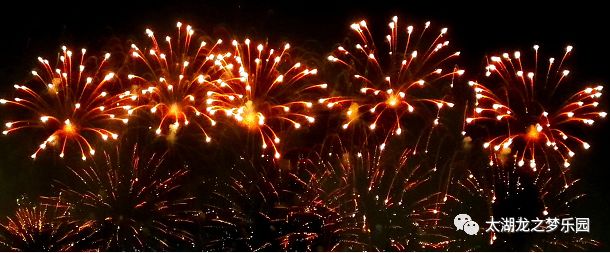今晚起这里有烟花秀