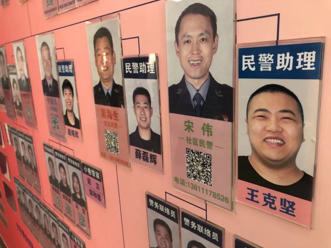 走进第二社区警务工作站,亮点满满:1一面露出八颗牙的笑脸墙,进一步