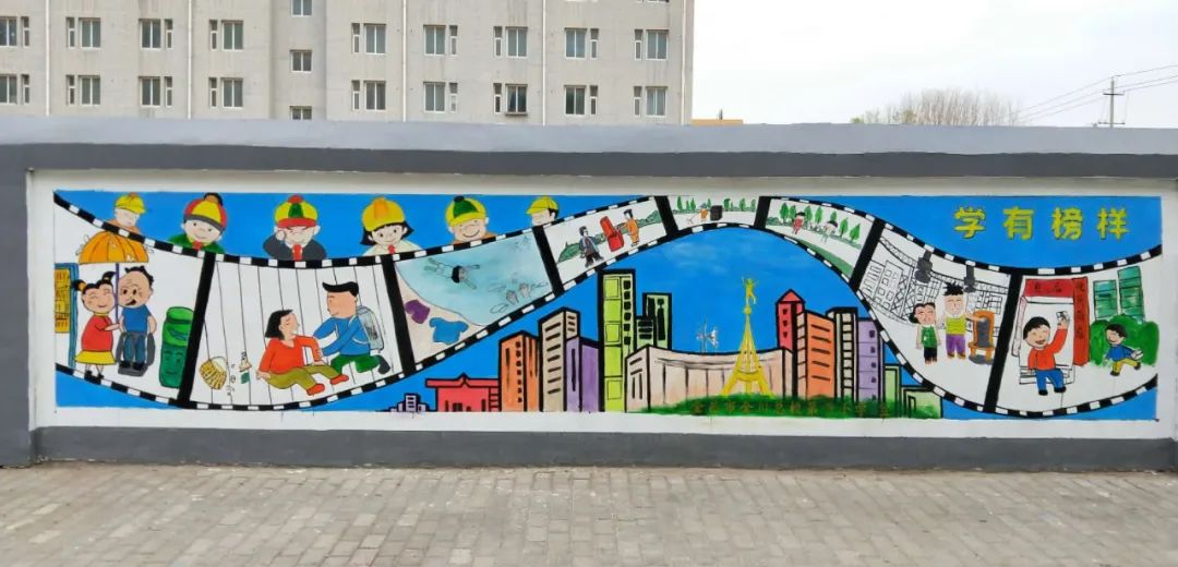 巧手绘文明金昌开展手绘墙创作活动助推全国文明城市创建工作纪实