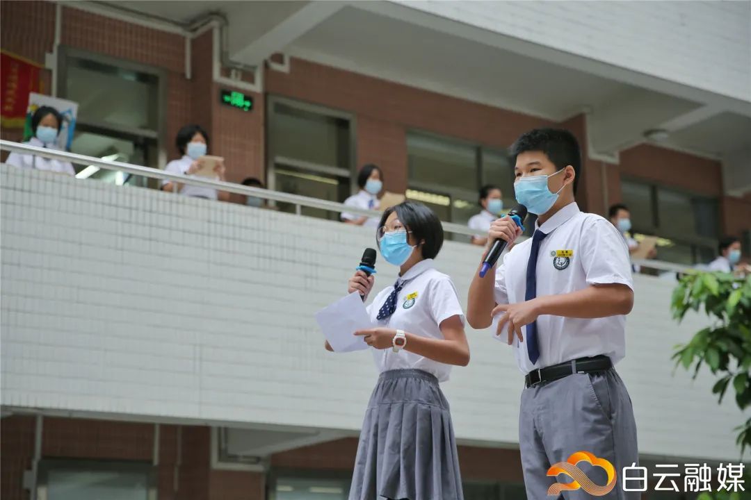 他们是一群没有翅膀的天使……"5月27日上午,景泰中学初一初二的约600