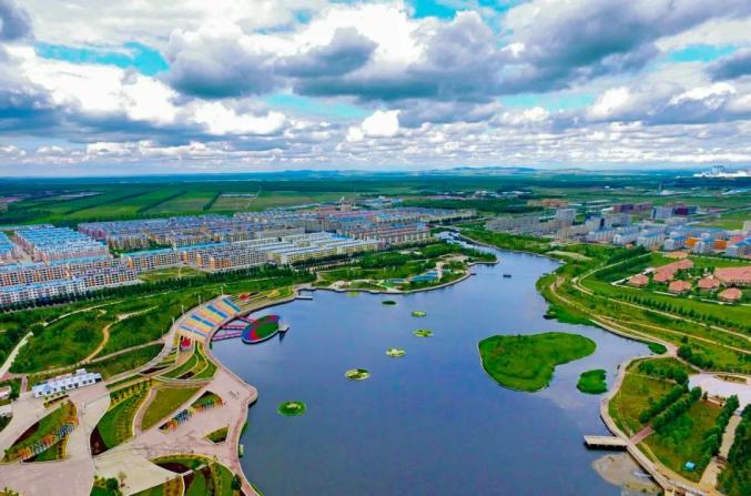 生态美筑北疆绿长城