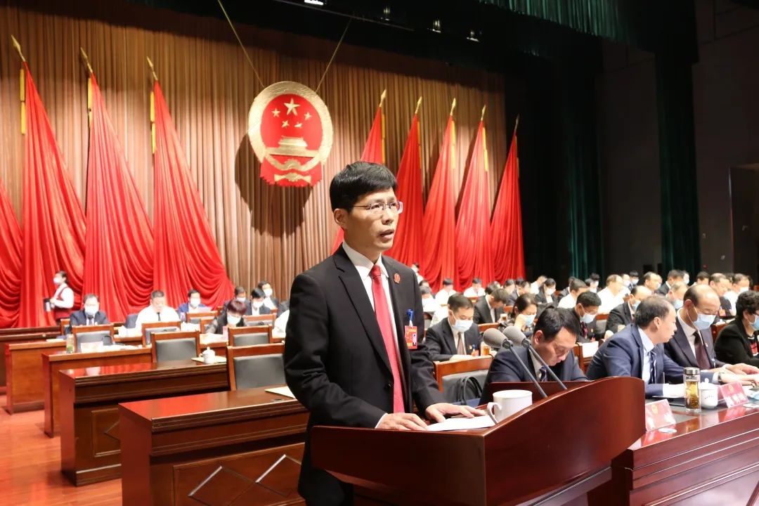 聚焦两会宛城区法院院长樊立兵向人大作法院工作报告