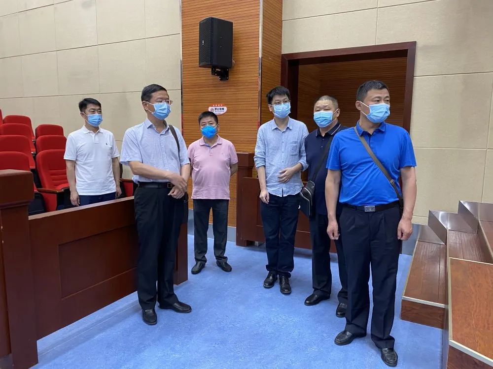 安徽阜阳颖东法院来南岸法院参观考察