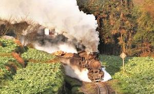 这个英国人，目睹了中国蒸汽火车的最后之美