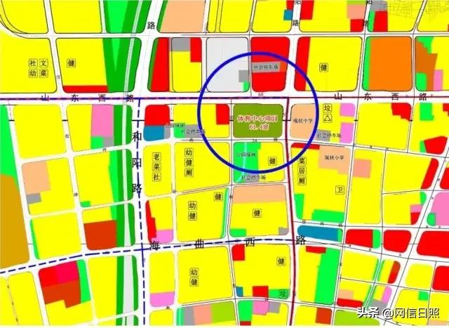 日照市东港区体育中心内部效果图和周边路网规划出炉!