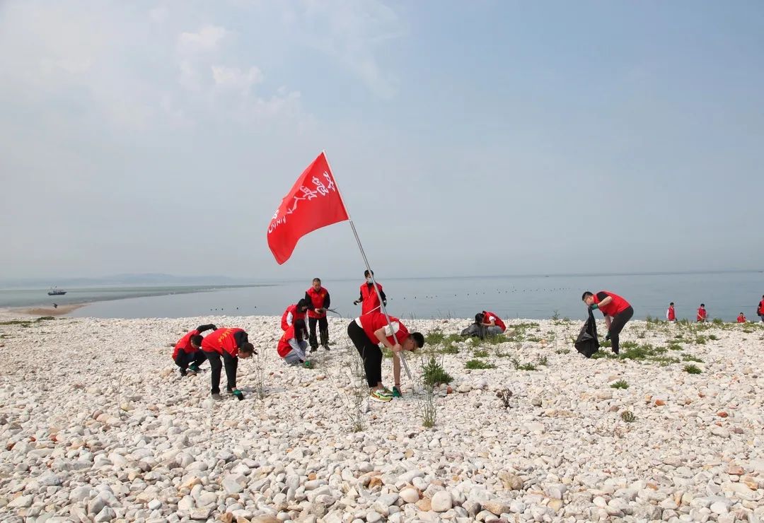 长岛县人民法院开展守护海岸线清洁沙滩志愿服务活动