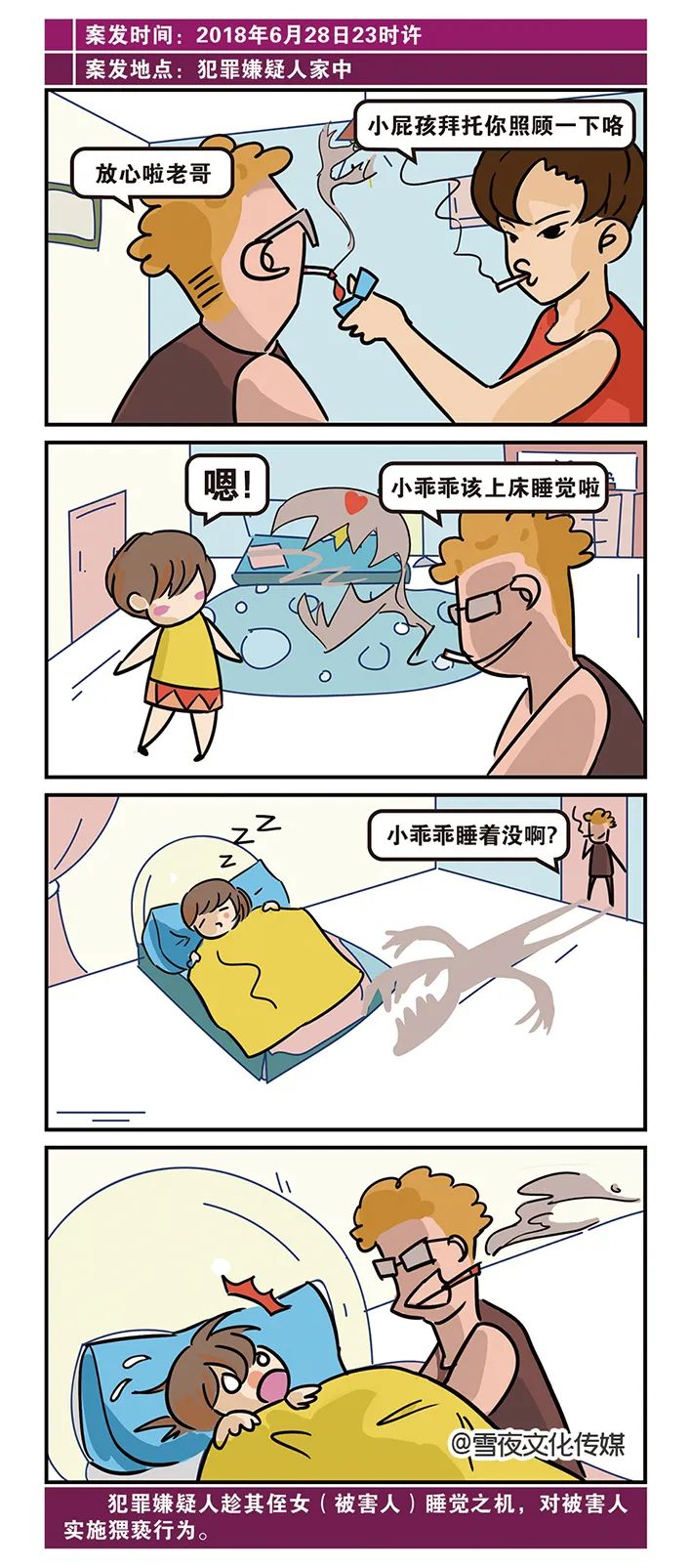 快乐六一集美检察原创漫画教你远离性侵害