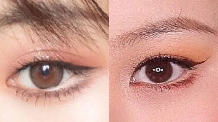 画完最火的眼睑下至妆我觉得自己可怜哭了