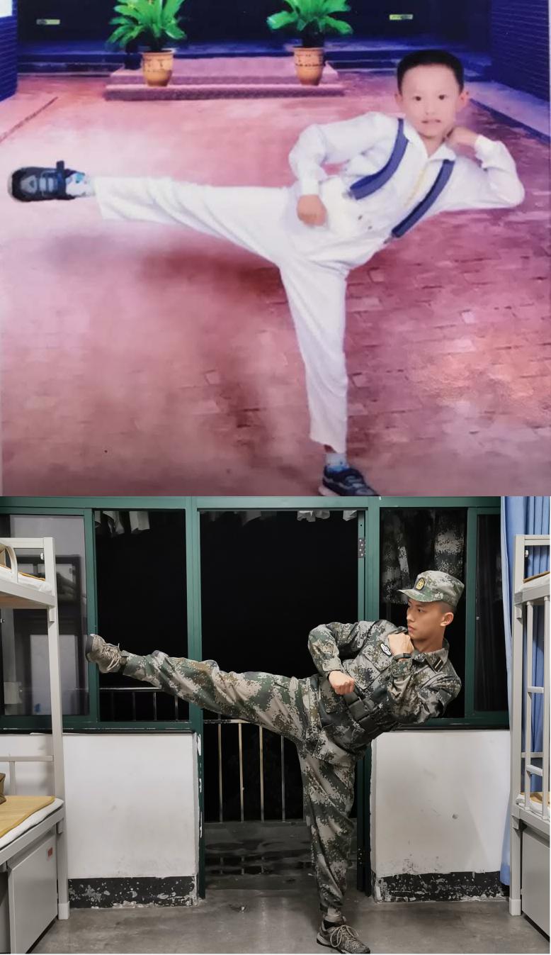 帅气又可爱兵哥兵姐的童年照曝光看谁的变化最大