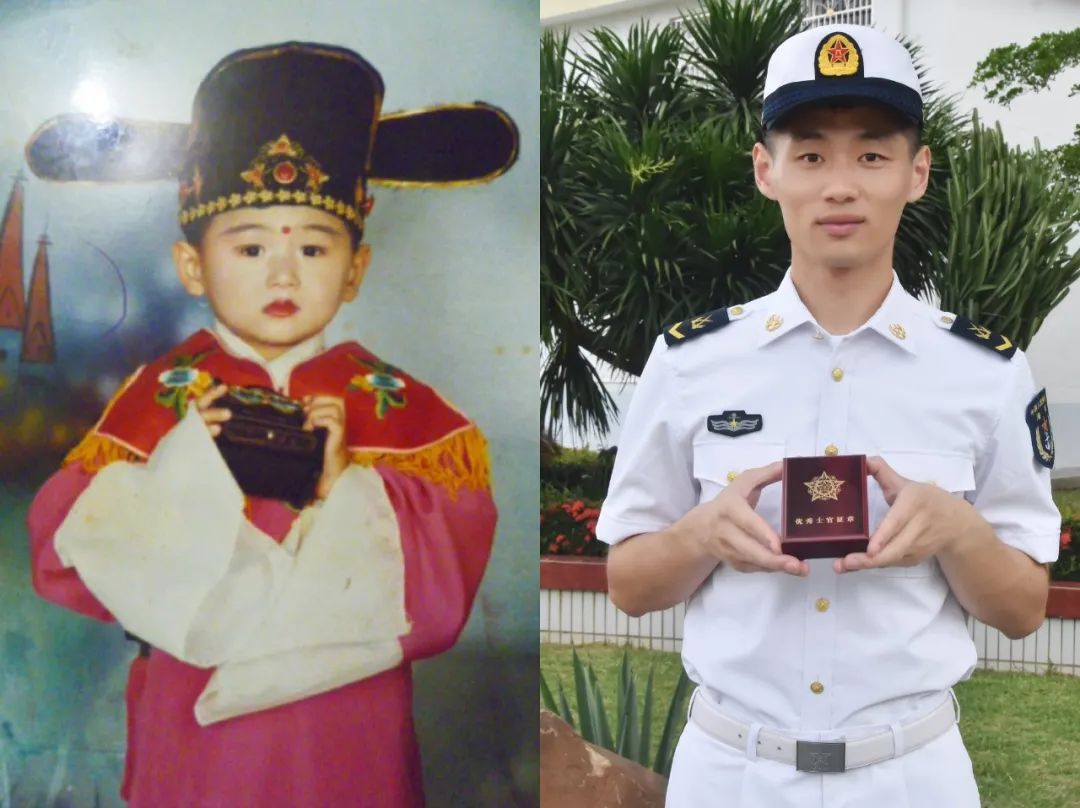 帅气又可爱兵哥兵姐的童年照曝光看谁的变化最大