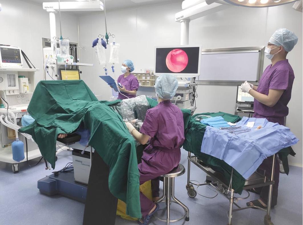当天手术隔天出院省人民医院妇科日间手术每年开展2000多例