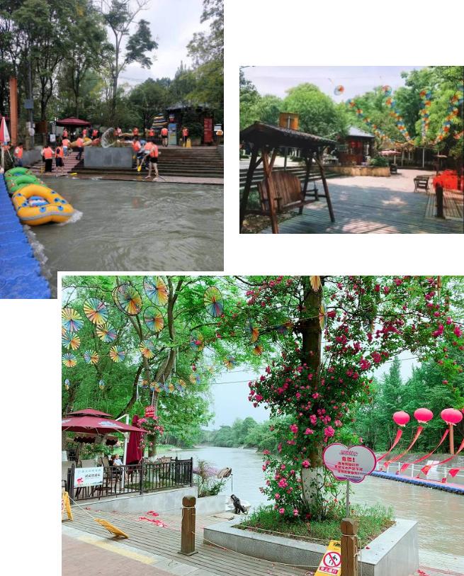 明天开始来石地探访温江宝藏另外这些地方可以耍水了