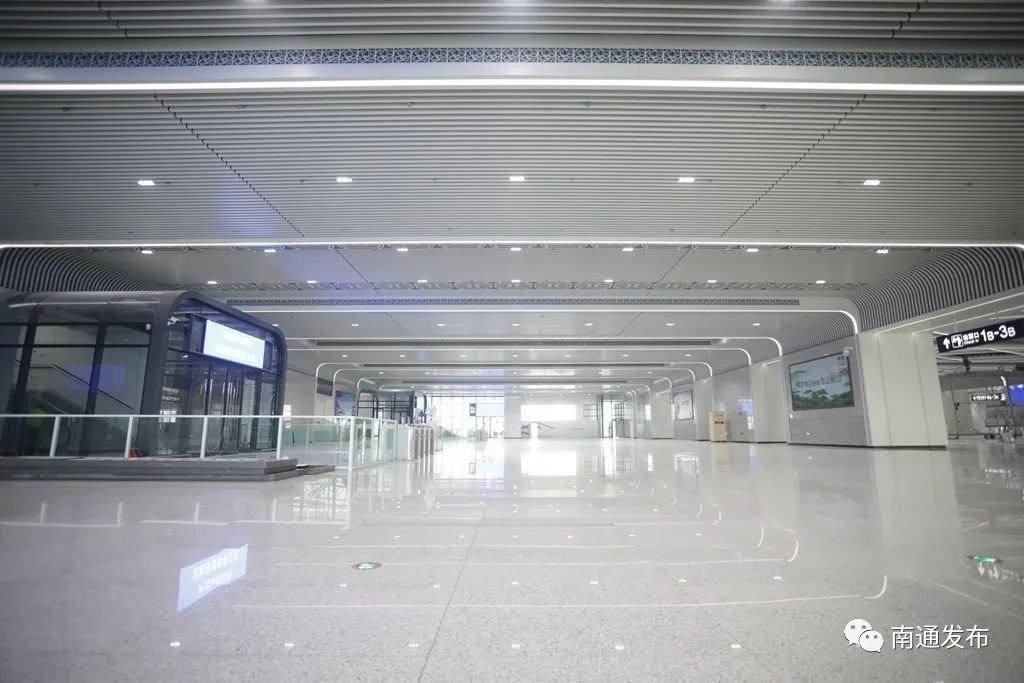 最新南通西站具备开通运营条件