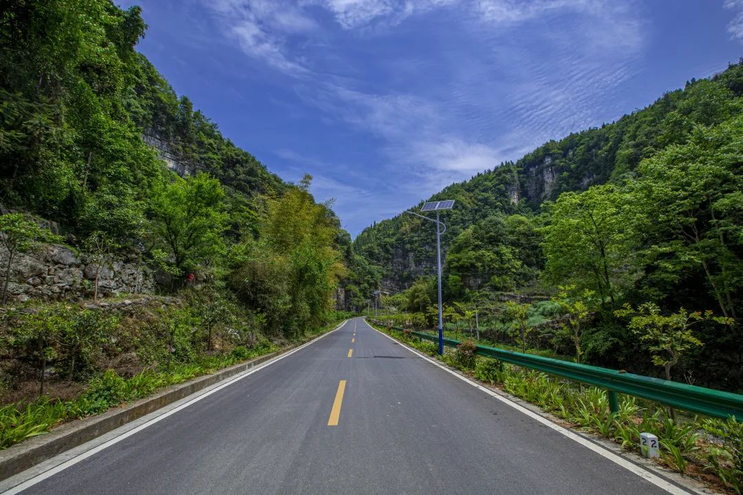 醉美點軍緣美麗村路覽橋邊美景