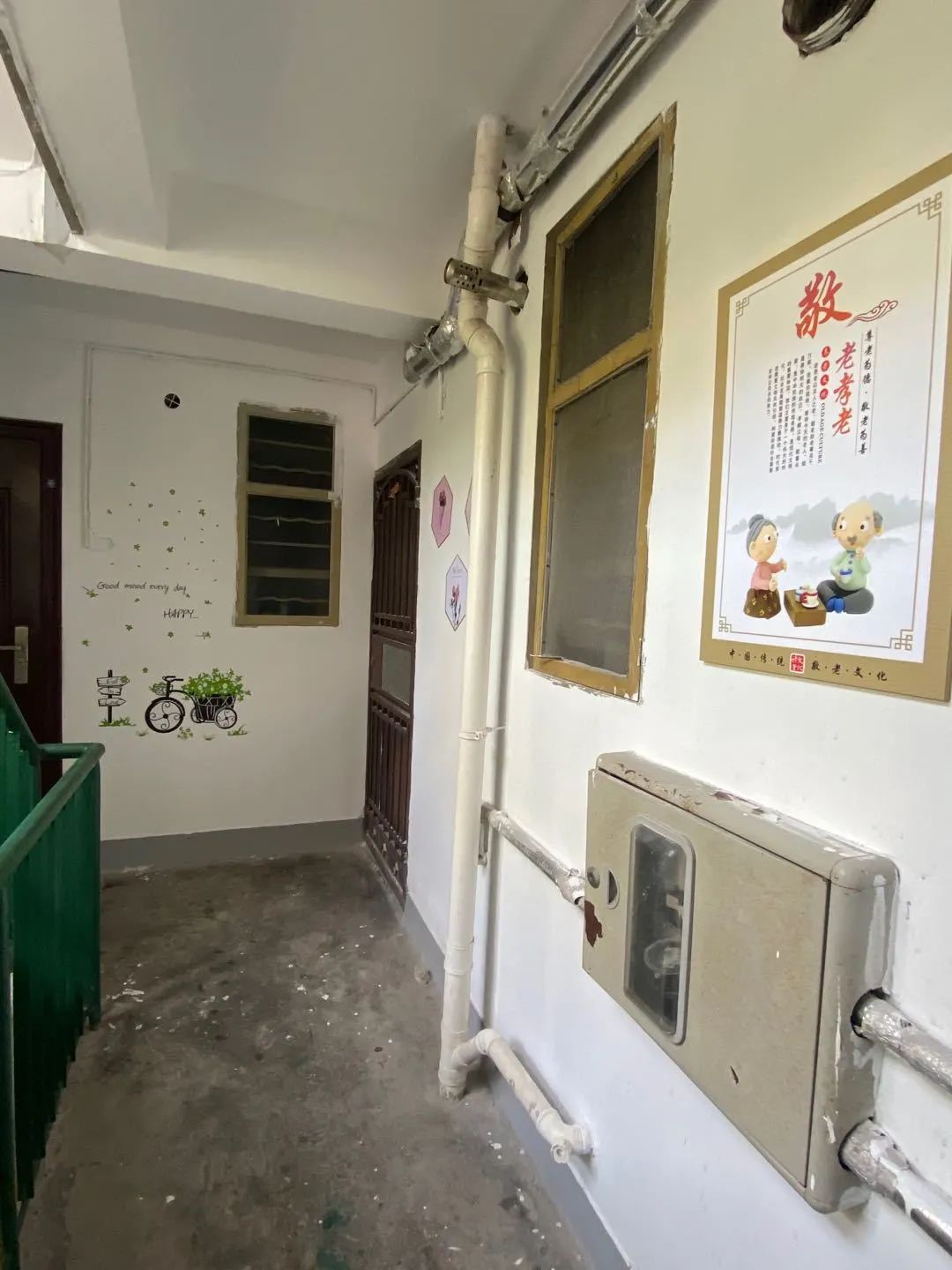 泾彩楼道邻聚力小楼道传递大文明五