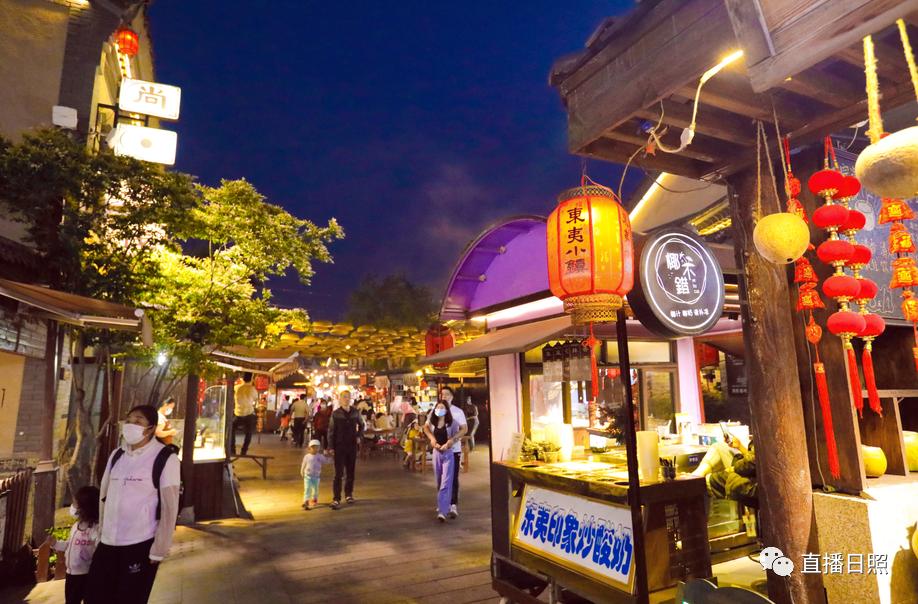 垂涎欲滴日照最新版夜市地图来了走摆摊去