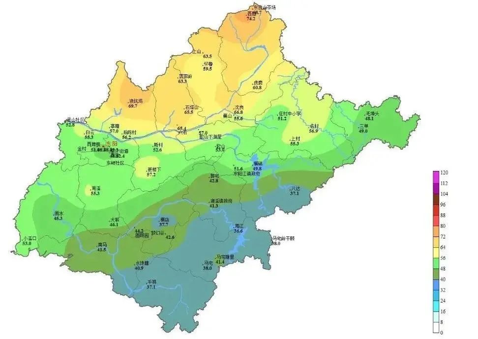 暴雨藍色預警水庫洩洪東陽全力以赴做好防汛工作