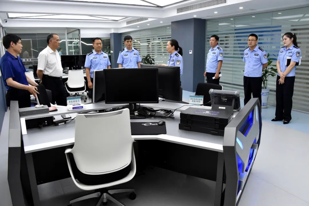 宿豫警方丨田先锋同志到分局检查指导幸福警营建设工作