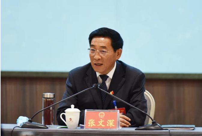 5月8日,市委书记张文深等市四大班子主要领导,到卧