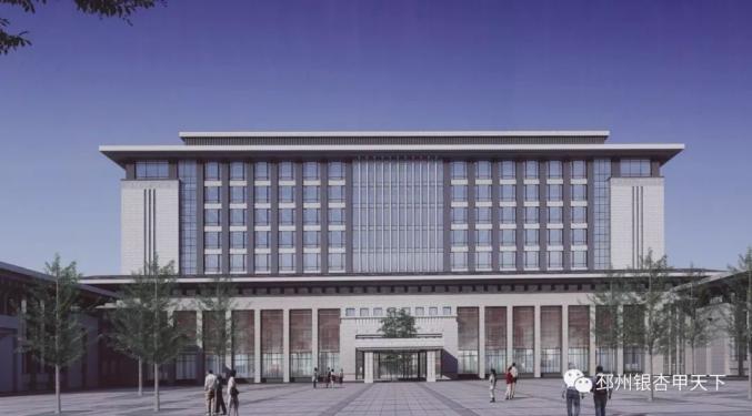 学员综合楼效果图 邳州市金融中心