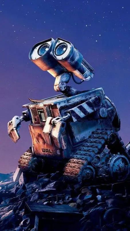 看看这幅图,小编想到了电影《机器人总动员》里的瓦力,那个时候或许