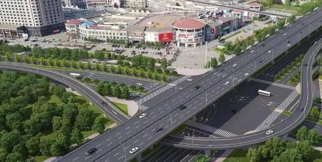 合肥北二环这段高架桥通车!