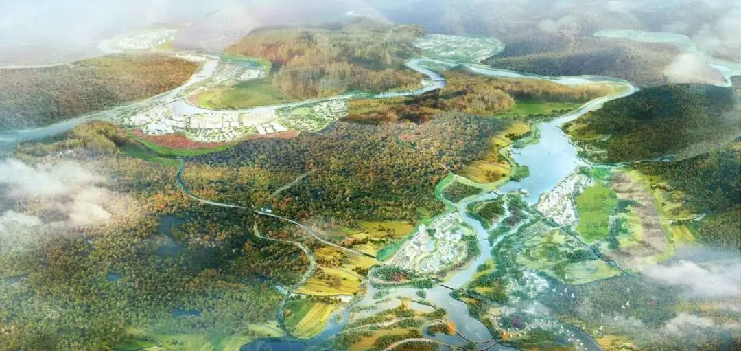 同衡佳作东北新区的绿色转型之路延龙图文旅新区基础设施综合规划