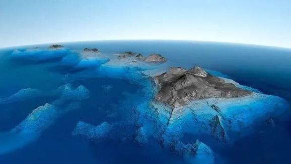 冒纳凯阿山mauna kea看起来只是座小岛,但是它实际上是座不活跃的火山