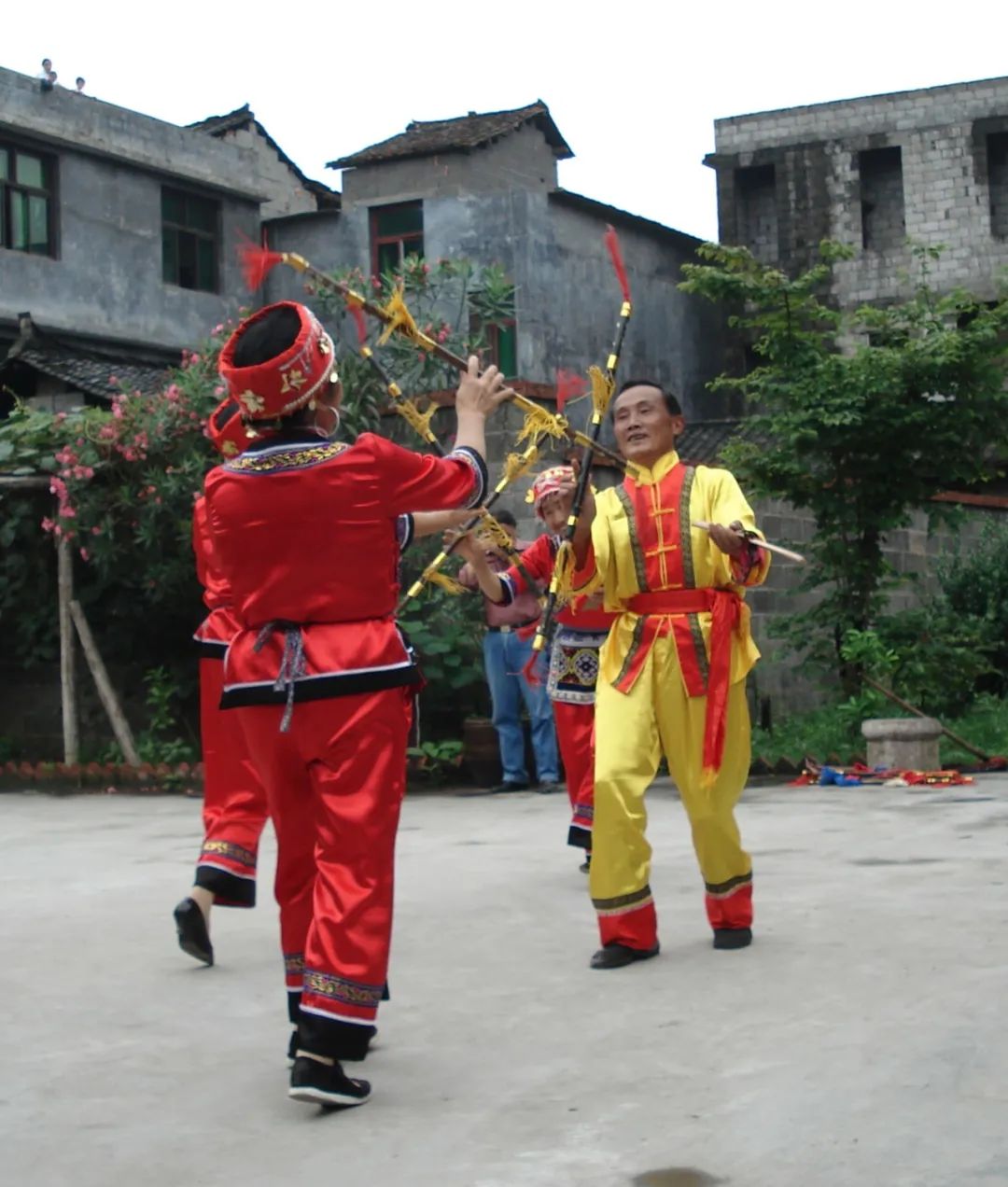 恩施文旅号安排走打连厢儿切