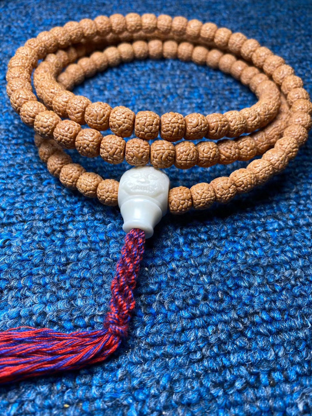 龙鳞纹藏式108颗佛珠～9-10mm.