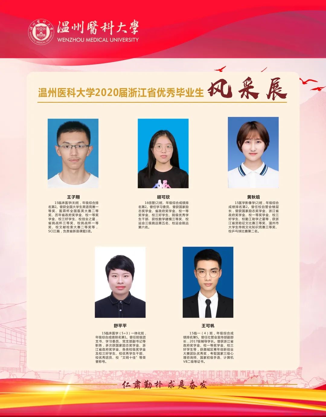 温州医科大学毕业照图片