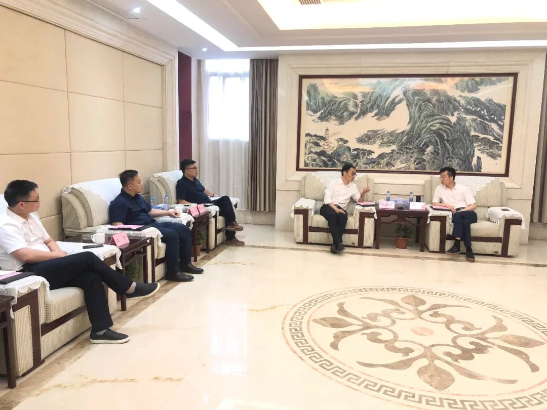 【解放思想大讨论】彭开先会见通得电气董事长黄建成一行