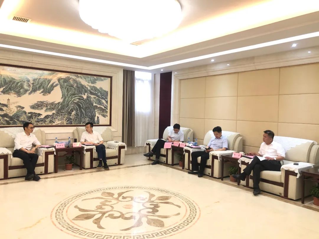 【解放思想大讨论】彭开先会见通得电气董事长黄建成一行