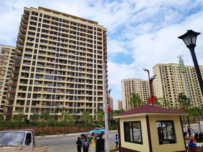 组图昭通鲁甸卯家湾安置区变迁记