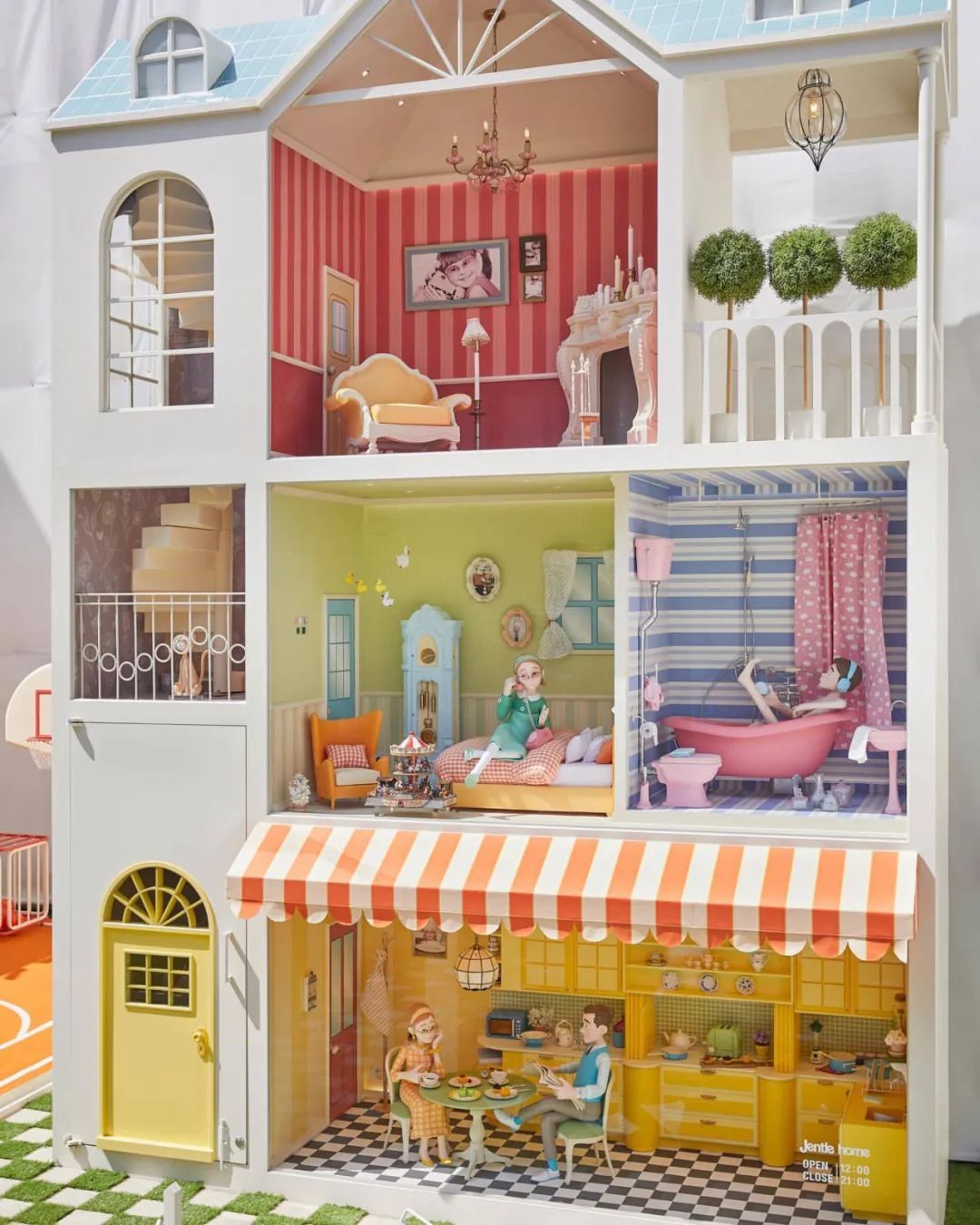 曾在市中心放羊骑马这回竟开了个娃娃屋