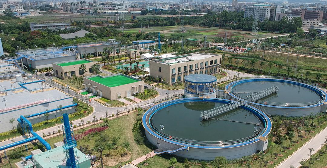 【关注】每日5万吨浊流变清波!这座"花园式"污水处理厂就在