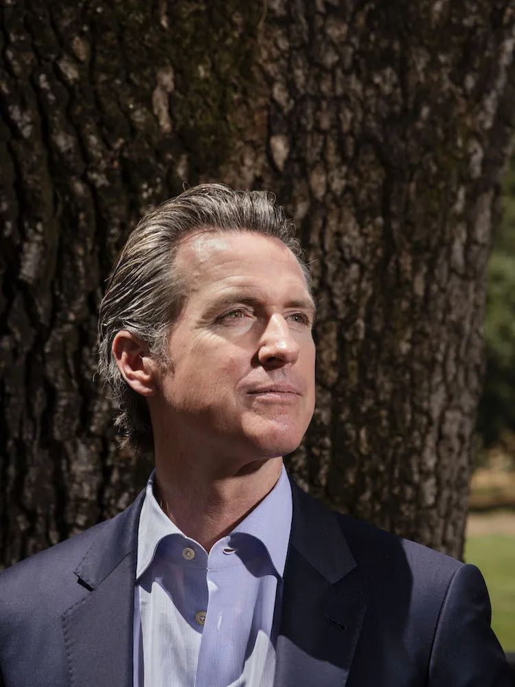 magnumphotos玛格南图片社 《加州周日杂志》刊登了对加州州长加文