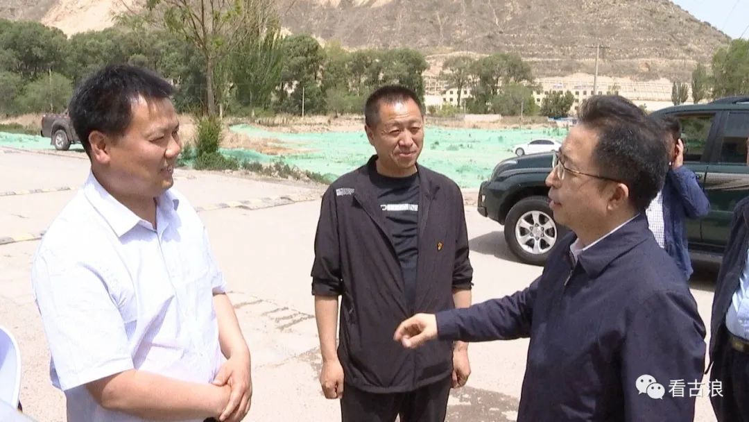 中国化工集团副总经理任建明来古浪县考察调研